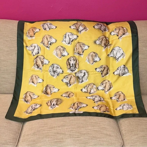 Vintage Hermes Monarch Silk Scarf - Picture 3 of 17